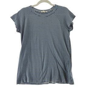 Nili Lotan Lana Striped Tee Top Size Medium